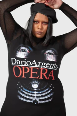 KILLSTAR Opera Dress [Plus Size] - Dario Argento Collaboration -Kill Star Store OPERA DRESS PLUS W D