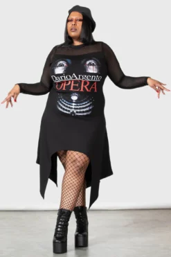 KILLSTAR Opera Dress [Plus Size] - Dario Argento Collaboration -Kill Star Store OPERA DRESS PLUS W E
