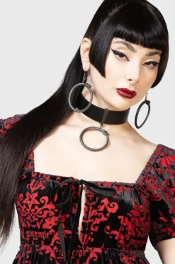 Killstar Ouroborous Curse Statement Earrings -Kill Star Store OROUROBOUS CURSE EARRINGS W D