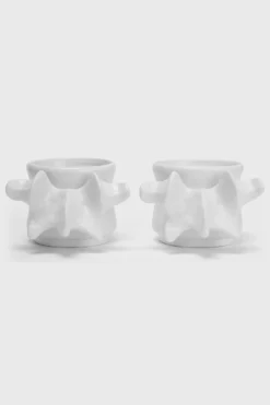 Ossuary Stackable Cups (Set Of 2) 7 Ossuary Stackable Cups (Set Of 2) -Kill Star Store OSSUARY STACKABLE MUG SET D