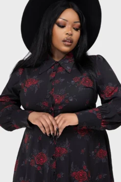 Pandora Shirt Dress -Kill Star Store PANDORASHIRTDRESS D