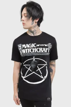 Killstar Paperback Men's Statement Graphic T-Shirt -Kill Star Store PAPERBACK T SHIRT W E