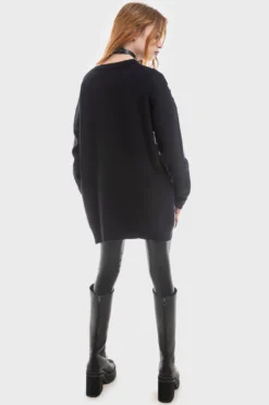 Killstar x The Lost Boys 'Party All Night' Knit Sweater 11 Killstar x The Lost Boys 'Party All Night' Knit Sweater -Kill Star Store PARTY ALL NIGHT SWEATER W D