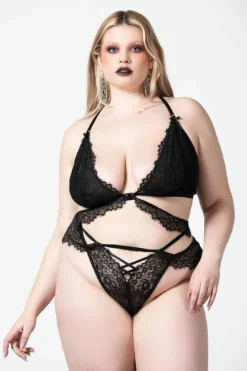 Killstar Phantom Lace Panty [PLUS Size]