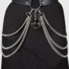 KILLSTAR Poised Opulence Belt with Detachable Chains