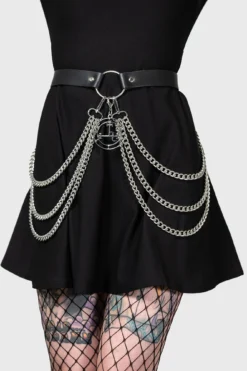 KILLSTAR Poised Opulence Belt with Detachable Chains -Kill Star Store POISED OPULENCE BELT W D
