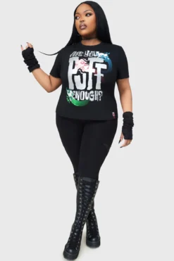 KILLSTAR Puff Enough Powerpuff Girls Fitted T-Shirt -Kill Star Store PUFF ENOUGH T SHIRT PLUS B