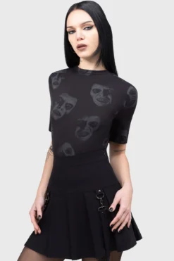 KILLSTAR x The Exorcist Pazuzu Fitted Graphic Top