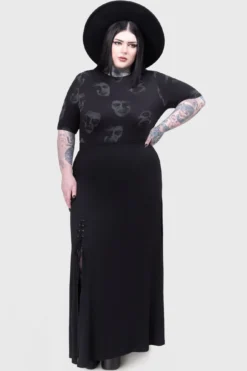 KILLSTAR x The Exorcist Pazuzu Fitted Graphic Top -Kill Star Store Pazuzu Top PLUS B