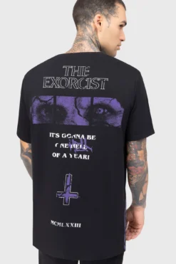KILLSTAR x The Exorcist Power Of The Devil Graphic T-Shirt -Kill Star Store Power Of The Devil T Shirt D