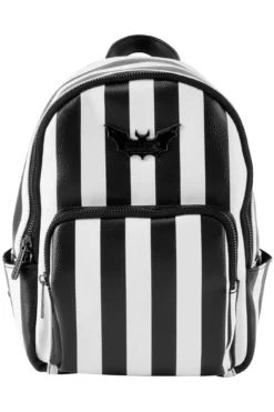 KILLSTAR Rails Mini Backpack - Classic B&W Stripe -Kill Star Store RAILS BACKPACK