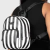 KILLSTAR Rails Mini Backpack - Classic B&W Stripe
