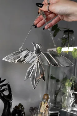 Raveena Stained Glass Wall Hanging -Kill Star Store RAVEENA STAINED GLASS WALL HANGING W C