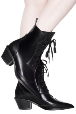 KILLSTAR Raven Pointed-Toe Bootie 6 KILLSTAR Raven Pointed-Toe Bootie -Kill Star Store RAVEN BOOTS C