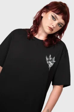 Killstar Rayn In Hell Graphic T-Shirt 9 Killstar Rayn In Hell Graphic T-Shirt -Kill Star Store RAYN IN HELL T SHIRT W C