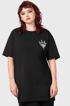 Killstar Rayn In Hell Graphic T-Shirt 11 Killstar Rayn In Hell Graphic T-Shirt -Kill Star Store RAYN IN HELL T SHIRT W D