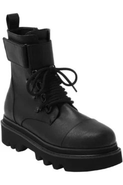 KILLSTAR Ritualz Faux Leather Gothic Combat Boots -Kill Star Store RITUALZ MEN S BOOTS