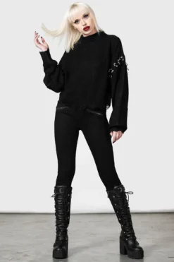 Rook Knit Sweater -Kill Star Store ROOK KNIT SWEATER W D