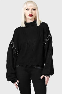 Rook Knit Sweater -Kill Star Store ROOK KNIT SWEATER W E