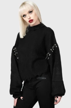 Rook Knit Sweater -Kill Star Store ROOK KNIT SWEATER W F