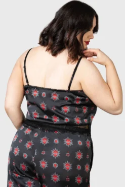 Killstar Rosalind Cami Top [Plus Size] -Kill Star Store ROSALIND CAMI TOP PLUS W E