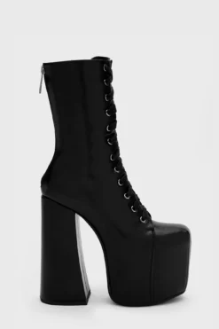 Killstar Romantic Cottage Boots - Statement Platform Heels