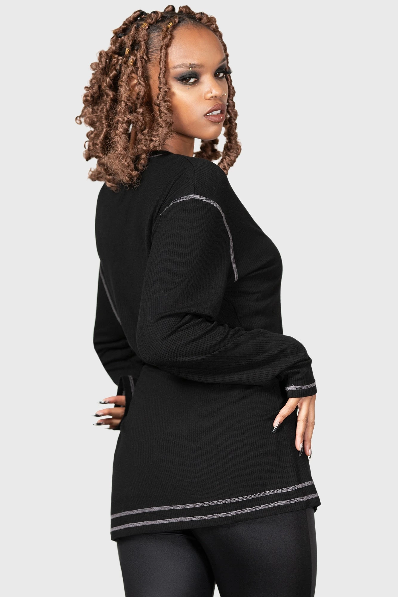 Sammal Henley Top 5 Sammal Henley Top - Image 5