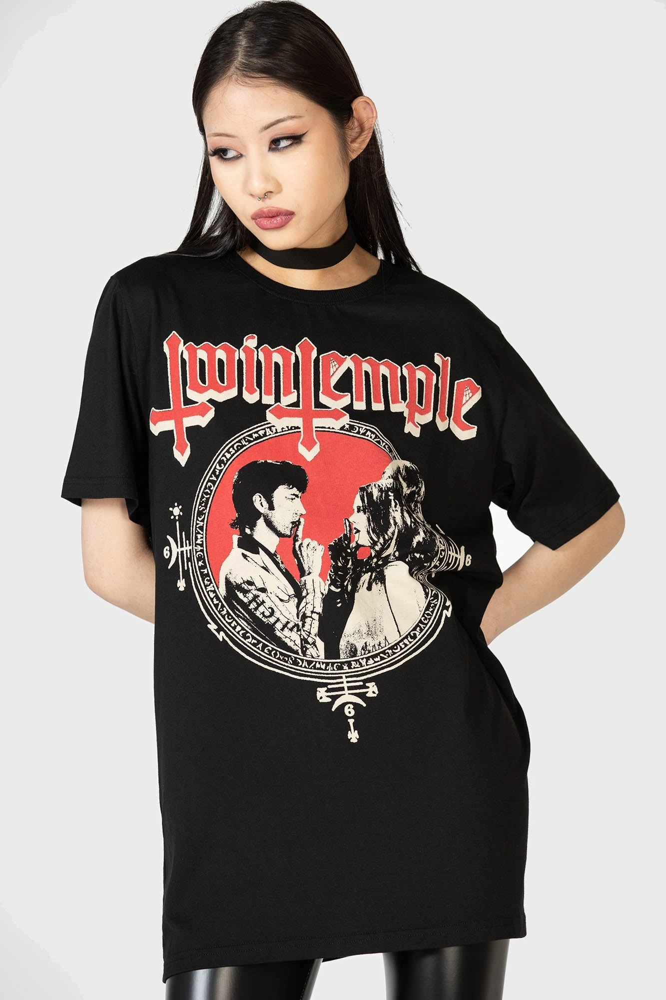 KILLSTAR x Twin Temple Sanguine Graphic T-Shirt 1 KILLSTAR x Twin Temple Sanguine Graphic T-Shirt