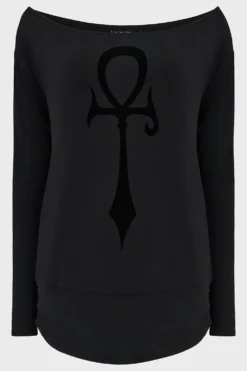 Satanic Omen Top -Kill Star Store SATANICOMENTOP BLACK 1