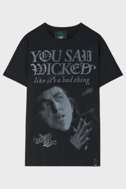 KILLSTAR x Wicked Say Wicked Graphic T-Shirt -Kill Star Store SAYWICKEDT SHIRT BLACK 1