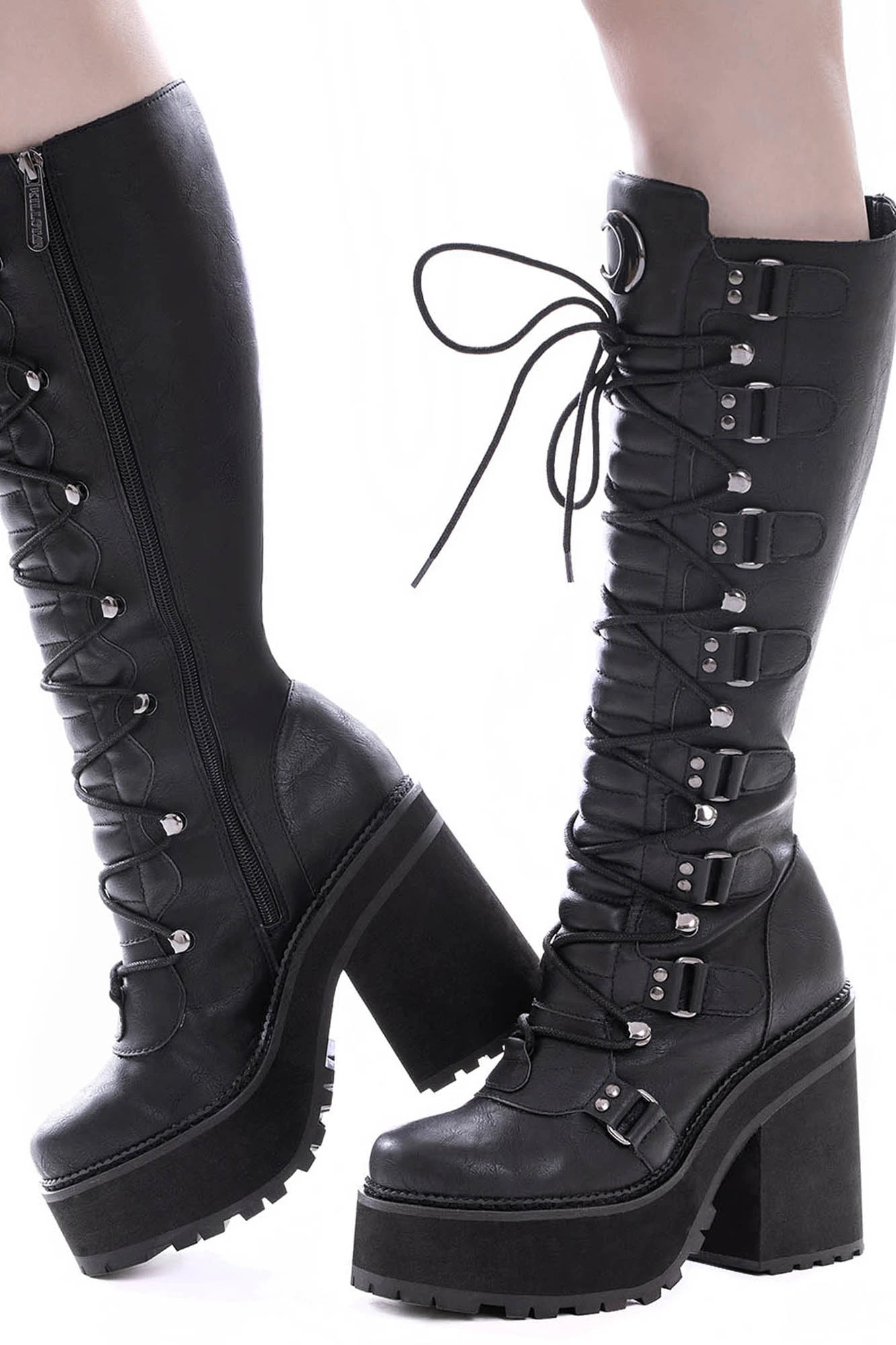 Killstar Selene Platform Boots with Moon Hardware 5 Killstar Selene Platform Boots with Moon Hardware - Image 5