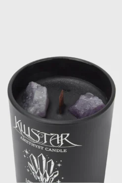 Selskie Amethyst Candle -Kill Star Store SELSKIE AMETHYST CANDLE H