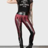 Killstar x Carrie Senior Prom Blood Drip Leggings