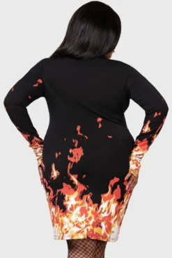 KILLSTAR Senior Prom Mini Dress - Official Carrie Licensed [Plus Size] -Kill Star Store SENIOR PROM MINI DRESS W PLUS E