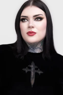 Serenade Of Shadows Mini Dress -Kill Star Store SERENADE OF SHADOWS MINI DRESS PLUS C