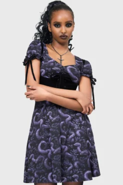 Serpentalia Dress -Kill Star Store SERPENTALIADRESS E