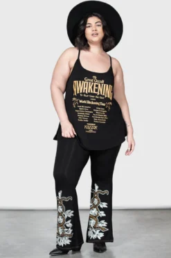 Serpent's Trick Bootcut Trousers [PLUS] -Kill Star Store SERPENTS TRICK BOOTCUT LEGGINGS PLUS W D