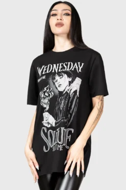 Wednesday x Killstar Sharp-Edged Graphic T-Shirt