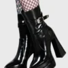 KILLSTAR Sharpness Textured Platform Boots
