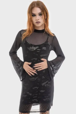 Killstar x The Lost Boys Sheer Vamp Dress