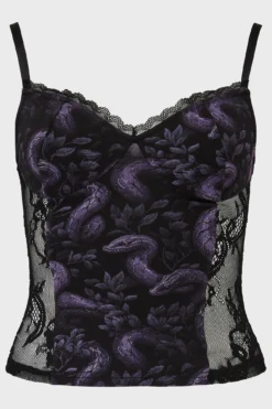 Slythera Top -Kill Star Store SLYTHERATOP BLACKPURPLE 1