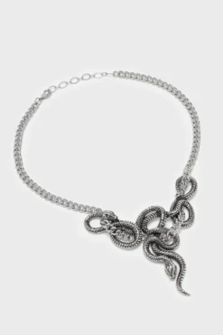 Alchemy Snake Chain Choker Necklace