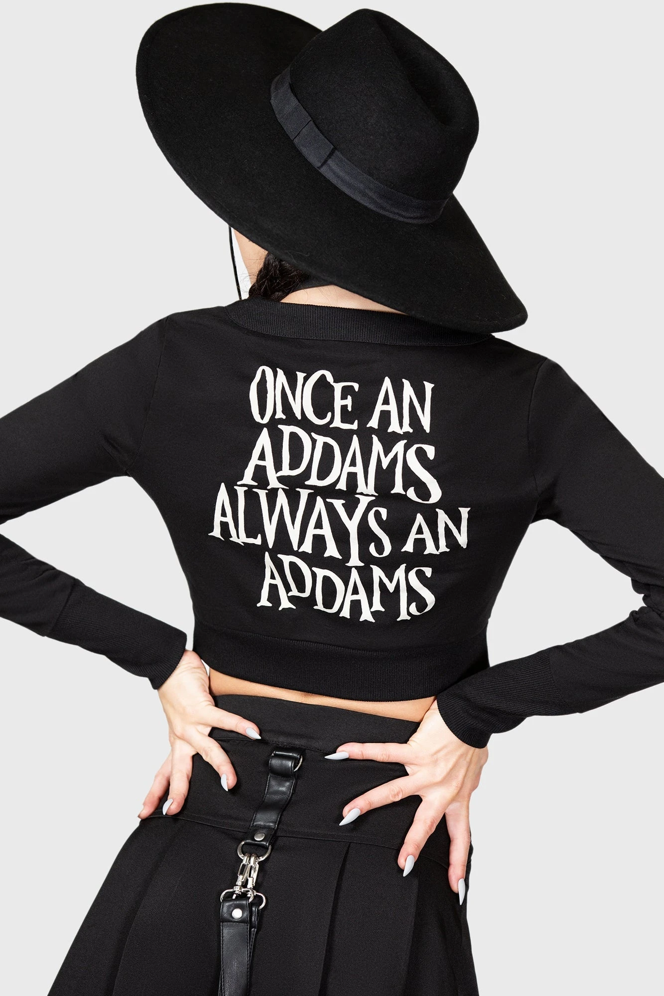 Wednesday Solitude Suits Me Cardigan - Official KILLSTAR Collab 1 Wednesday Solitude Suits Me Cardigan - Official KILLSTAR Collab