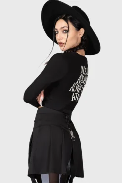 Wednesday Solitude Suits Me Cardigan - Official KILLSTAR Collab 7 Wednesday Solitude Suits Me Cardigan - Official KILLSTAR Collab -Kill Star Store SOLITUDE SUITS ME CARDIGAN W D