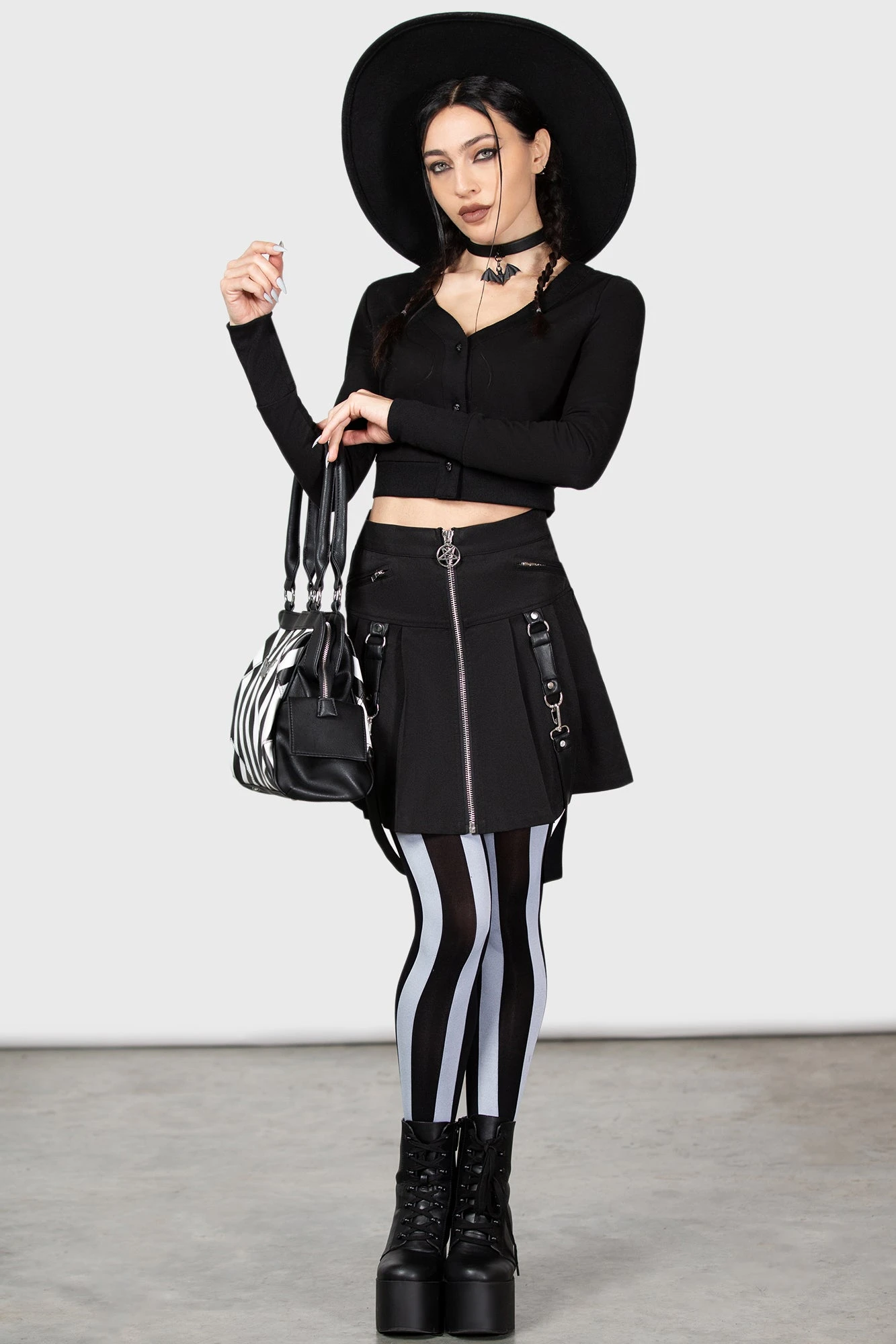 Wednesday Solitude Suits Me Cardigan - Official KILLSTAR Collab 5 Wednesday Solitude Suits Me Cardigan - Official KILLSTAR Collab - Image 5