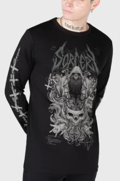 KILLSTAR Sorcery Long Sleeve Top -Kill Star Store SORCERY LONG SLEEVE TOP M D
