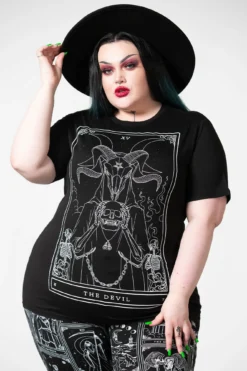 KILLSTAR Soul Card T-Shirt [PLUS] - Gothic Unisex Graphic Tee