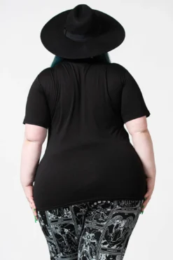 KILLSTAR Soul Card T-Shirt [PLUS] - Gothic Unisex Graphic Tee -Kill Star Store SOUL CARD TSHIRT PLUS W D