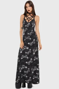 Alchemy Spidrasica's Web Maxi Dress - KILLSTAR Collaboration