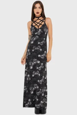 Alchemy Spidrasica's Web Maxi Dress - KILLSTAR Collaboration 8 Alchemy Spidrasica's Web Maxi Dress - KILLSTAR Collaboration -Kill Star Store SPIDRASICA SWEBMAXIDRESS D